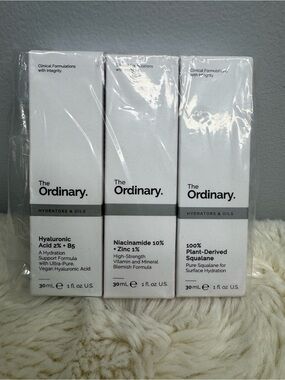 Skincare: 3 Pack Bundle - The Ordinary